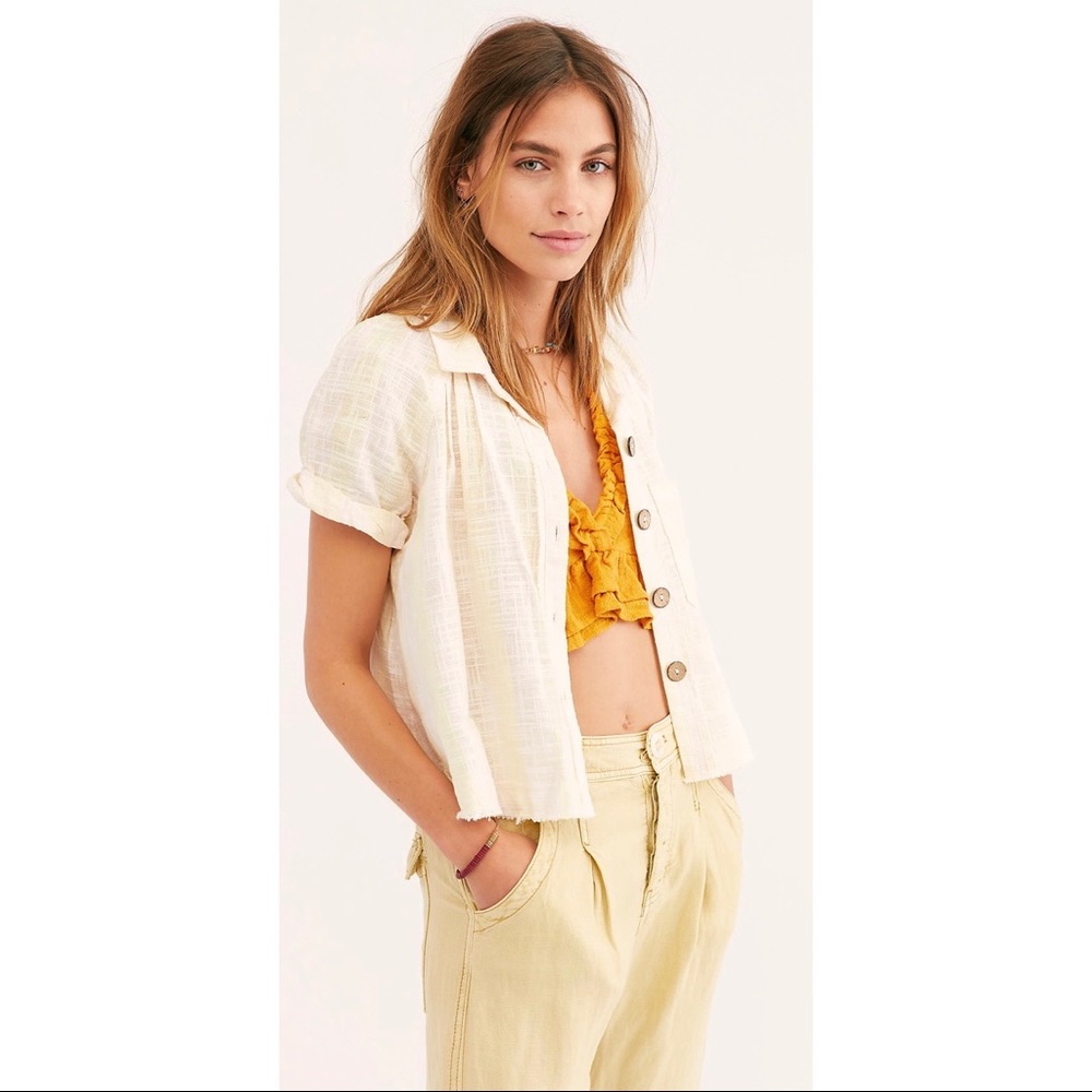 NWT Free People Away at Sea Striped Top (#55)